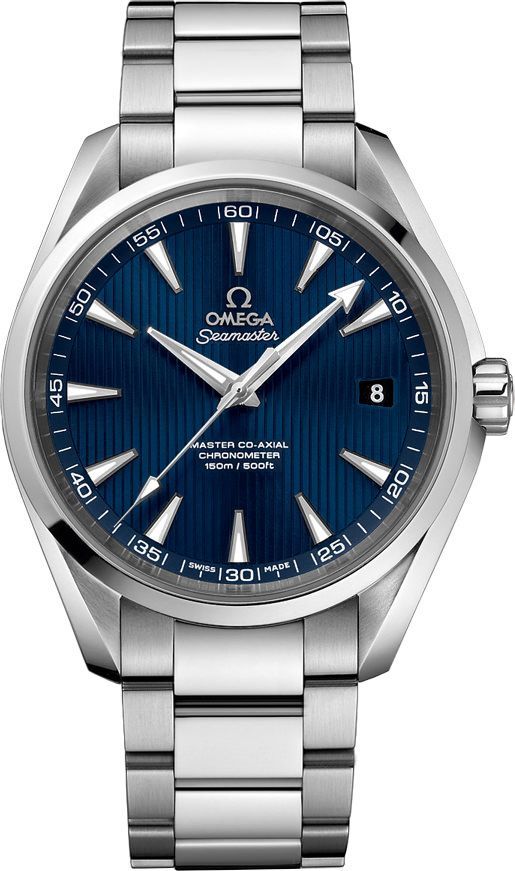 Omega Seamaster Aqua Terra 150 Blue Dial 41.5 mm Automatic Watch For Men - 1