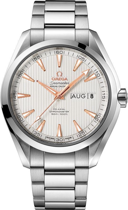 Omega Aqua Terra 43 mm Watch in Silver Dial For Men - 1