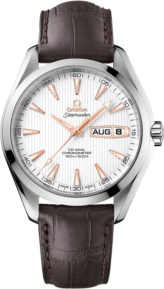 Omega Seamaster  White Dial 43 mm Automatic Watch For Men - 1
