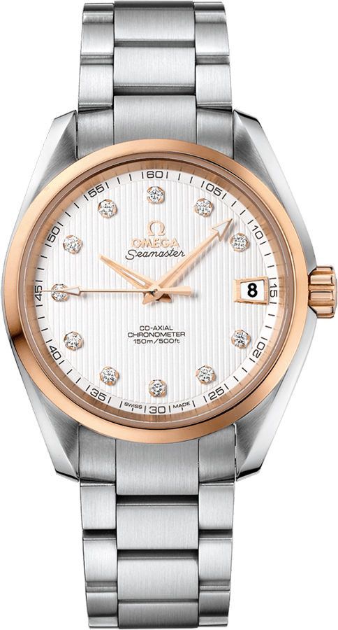 Omega  38.5 mm Watch in White Dial For Men - 1