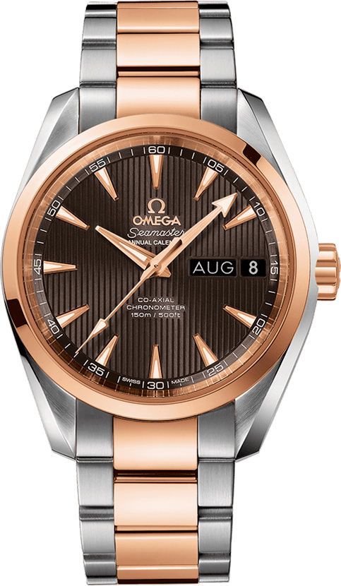Omega Seamaster  Brown Dial 38.5 mm Automatic Watch - 1