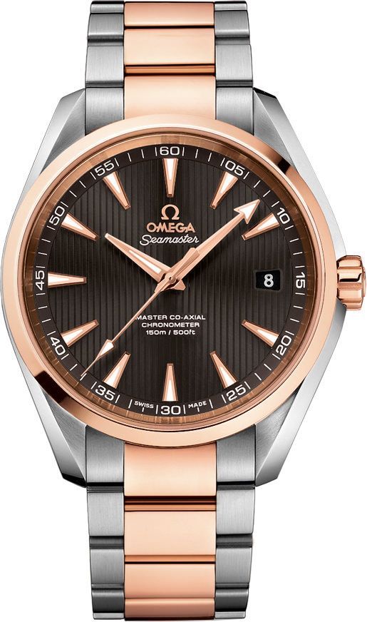 Omega Aqua Terra 150M 41.5 mm Watch in Grey Dial For Men - 1