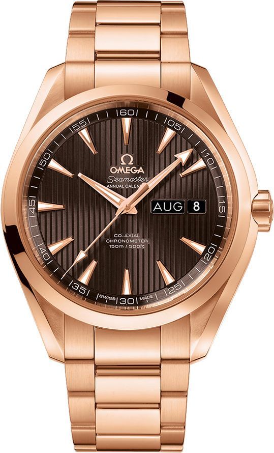 Omega Aqua Terra 150 43 mm Watch in Grey Dial For Men - 1