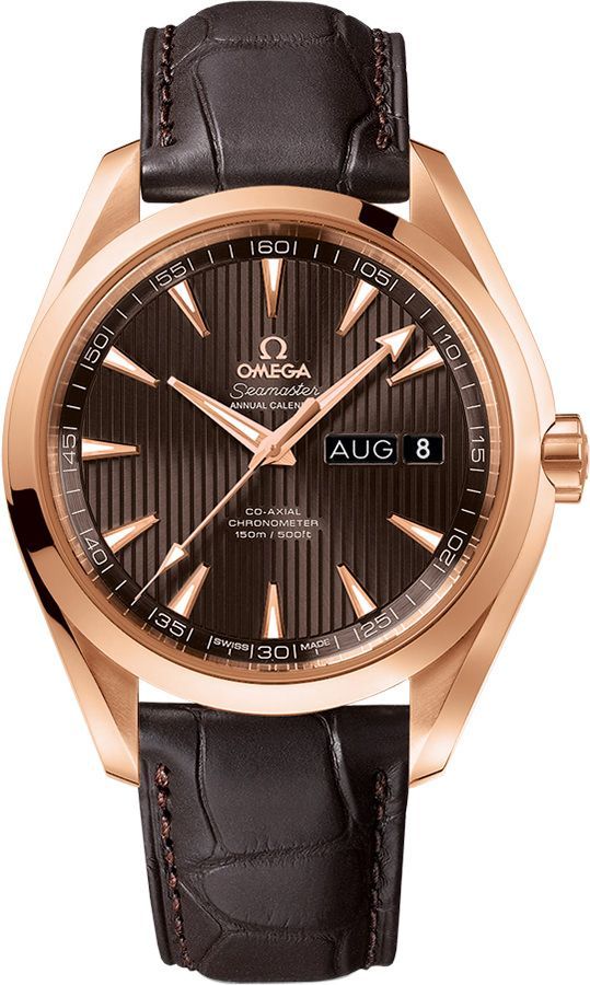 Omega Seamaster Aqua Terra 150 Brown Dial 43 mm Automatic Watch For Men - 1