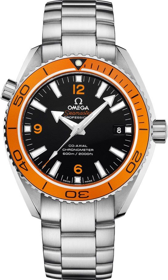Omega Planet Ocean 600M 42 mm Watch in Black Dial For Men - 1