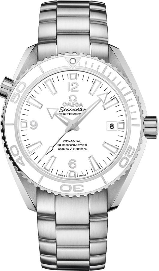 Omega Seamaster Planet Ocean White Dial 42 mm Automatic Watch For Men - 1