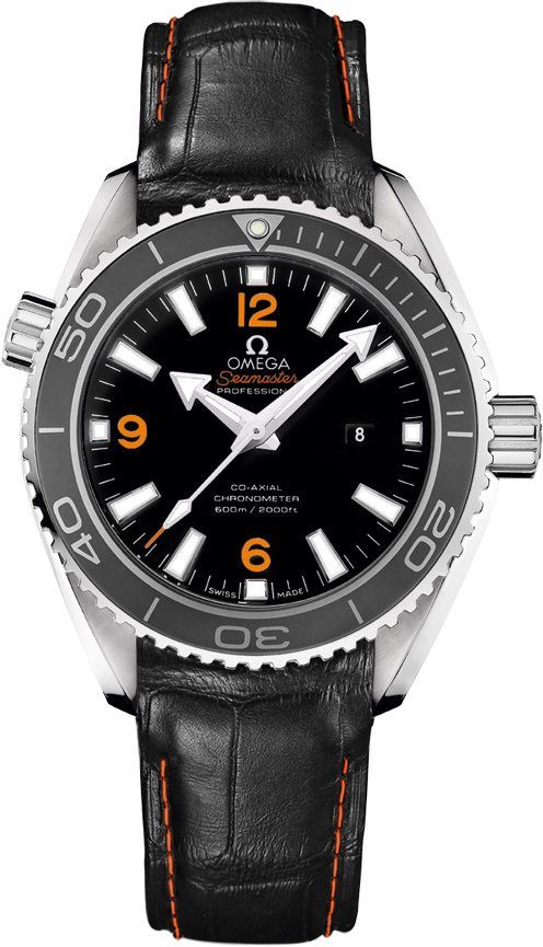 Omega Seamaster Planet Ocean Black Dial 37.5 mm Automatic Watch For Unisex - 1