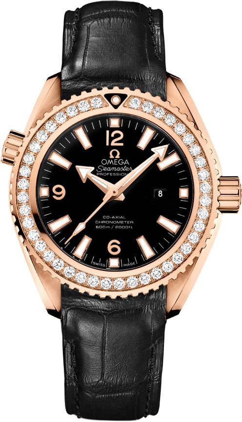 Omega Planet Ocean 37.5 mm Watch in Black Dial For Unisex - 1
