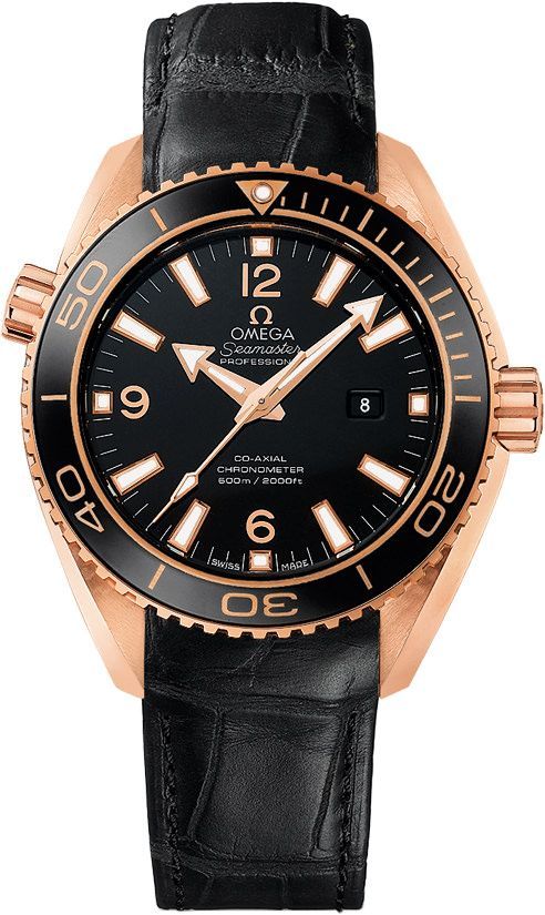 Omega Seamaster Planet Ocean Black Dial 37.5 mm Automatic Watch For Unisex - 1