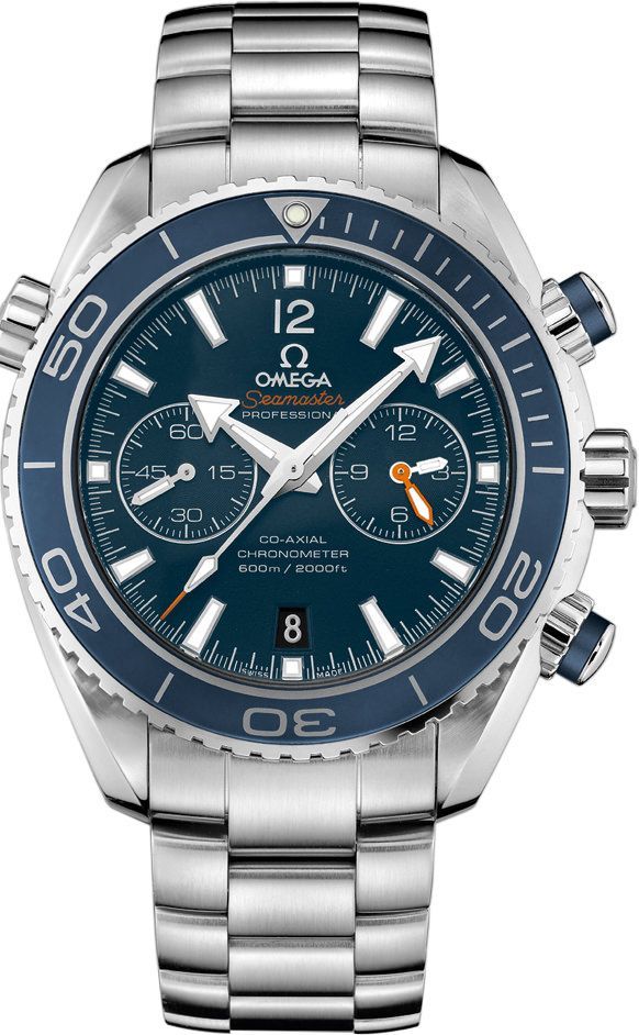 Omega Seamaster Planet Ocean 600M Blue Dial 45.5 mm Automatic Watch For Men - 1