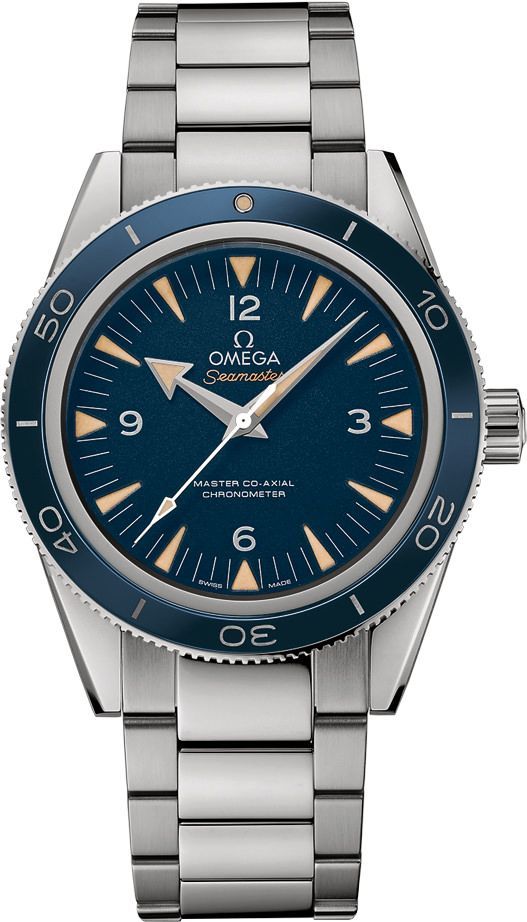 Omega Seamaster Heritage Models Blue Dial 41 mm Automatic Watch For Men - 1