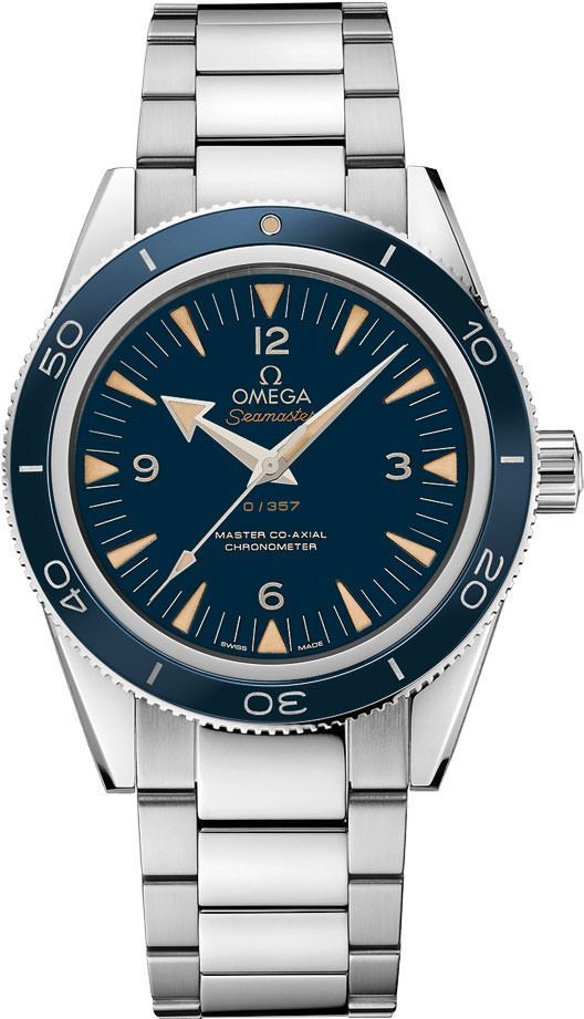 Omega Seamaster Heritage Models Blue Dial 41 mm Automatic Watch For Men - 1