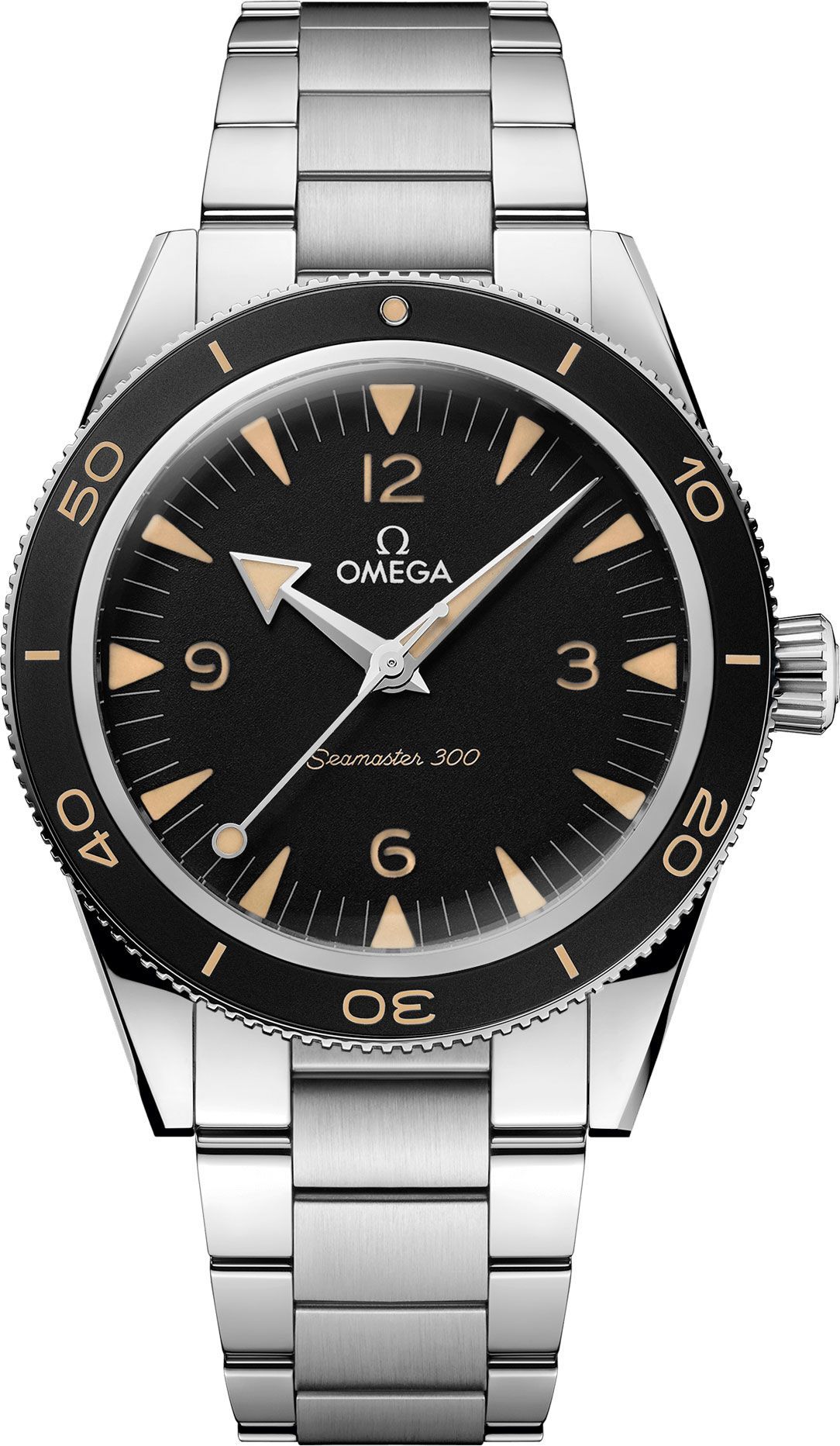 Omega Seamaster Heritage Models Black Dial 41 mm Automatic Watch For Men - 1
