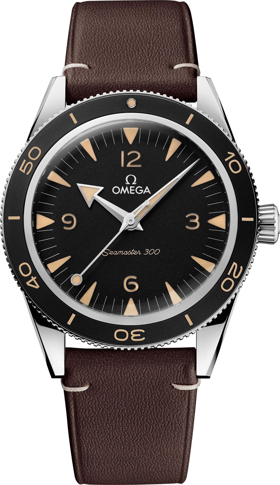 Omega Seamaster Heritage Models Black Dial 41 mm Automatic Watch For Men - 1
