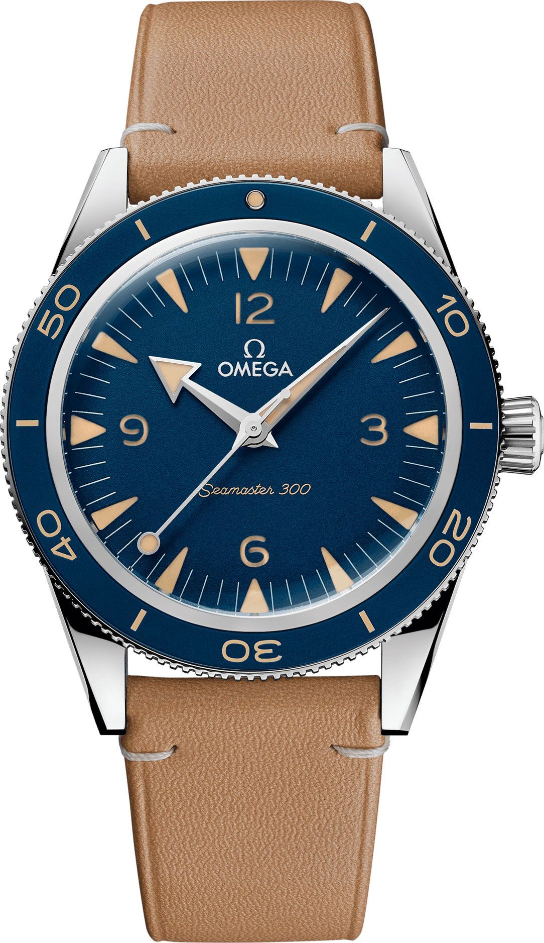 Omega Seamaster Heritage Models Blue Dial 41 mm Automatic Watch For Men - 1
