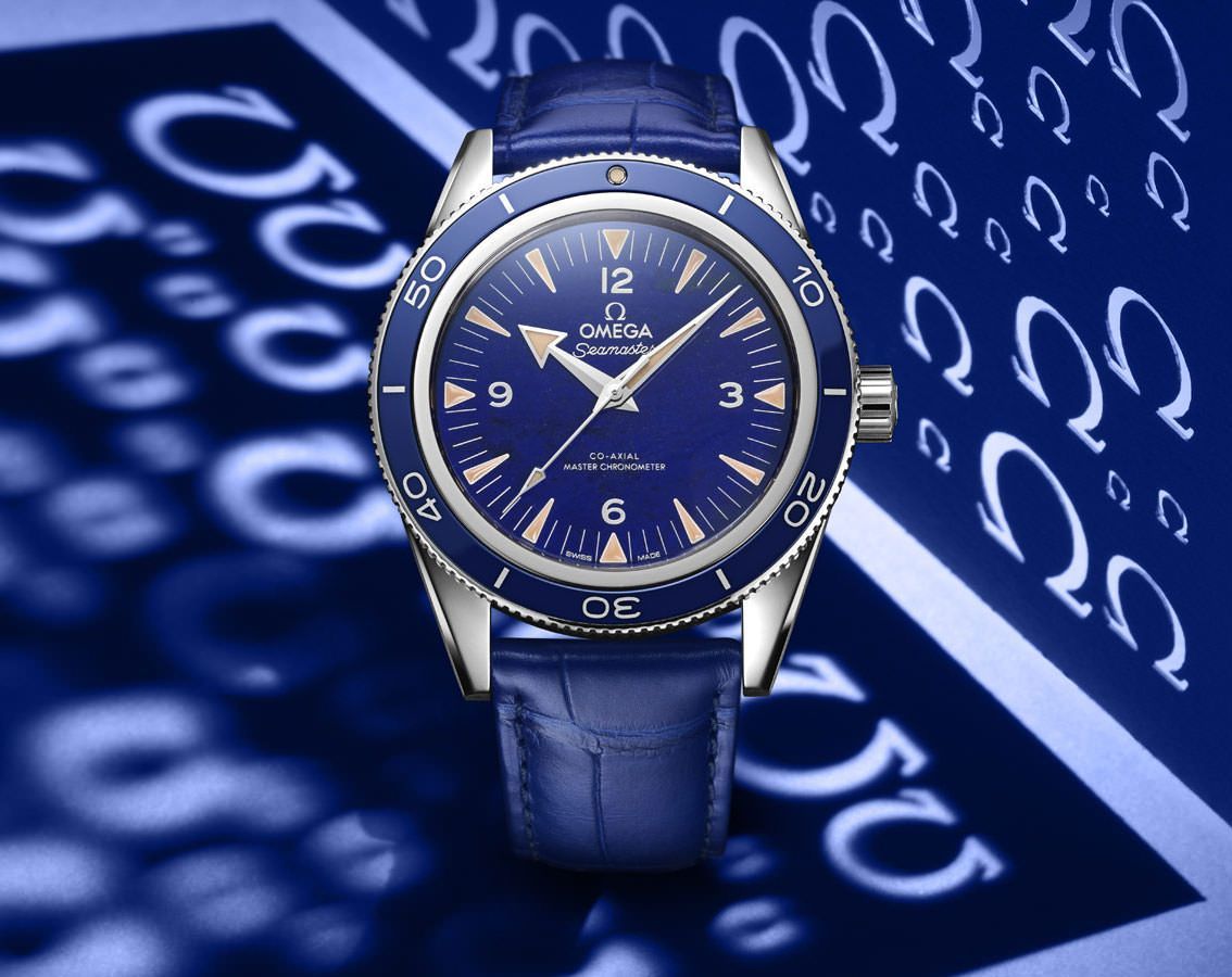 Omega Seamaster Heritage Models Blue Dial 41 mm Automatic Watch For Men - 3
