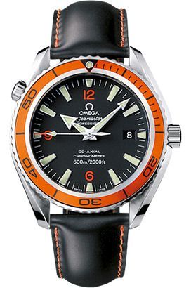 Omega Seamaster  Black Dial 45 mm Automatic Watch For Men - 1
