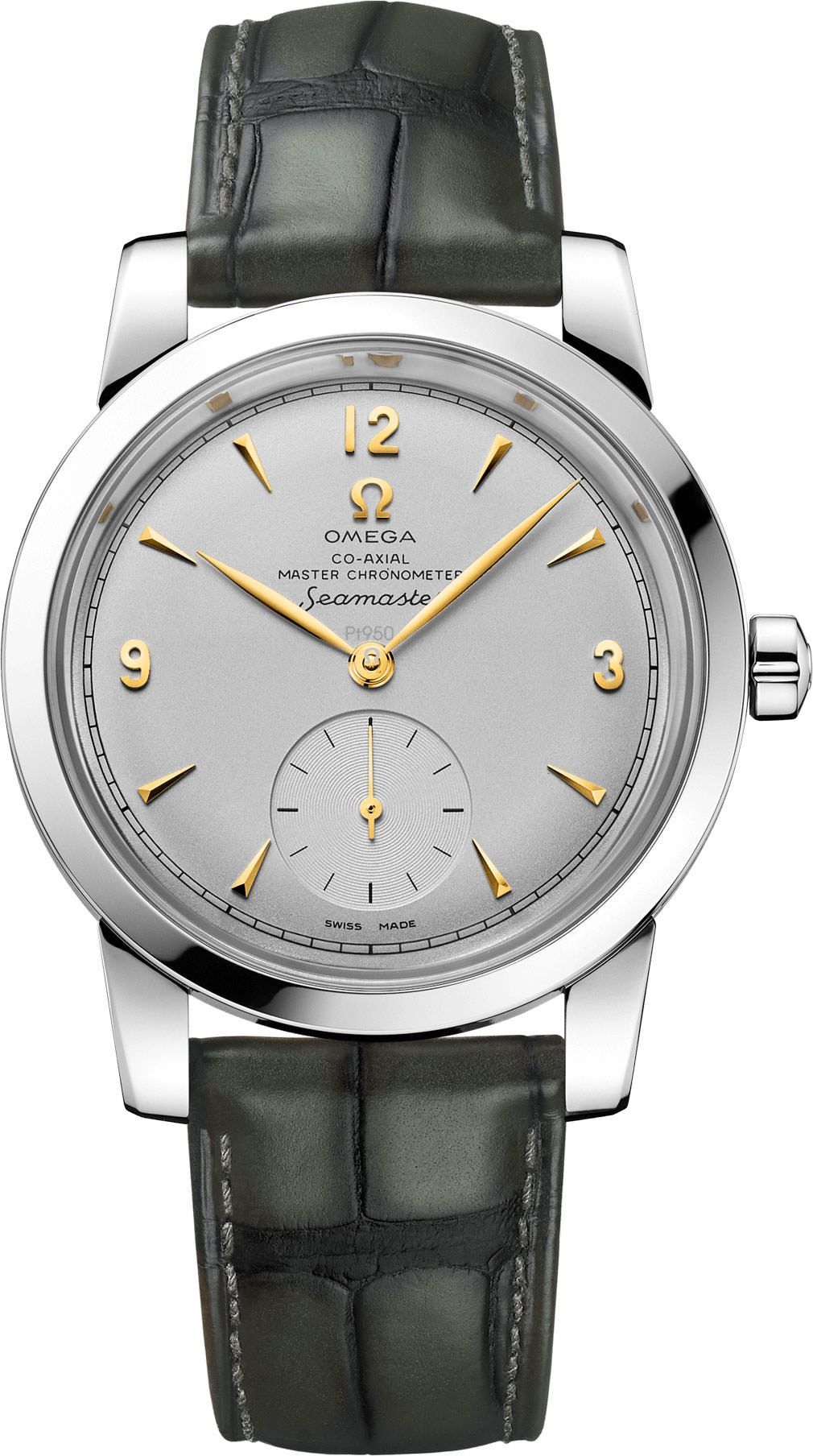 Omega Heritage Models 38 mm Watch in Grey Dial For Men - 1