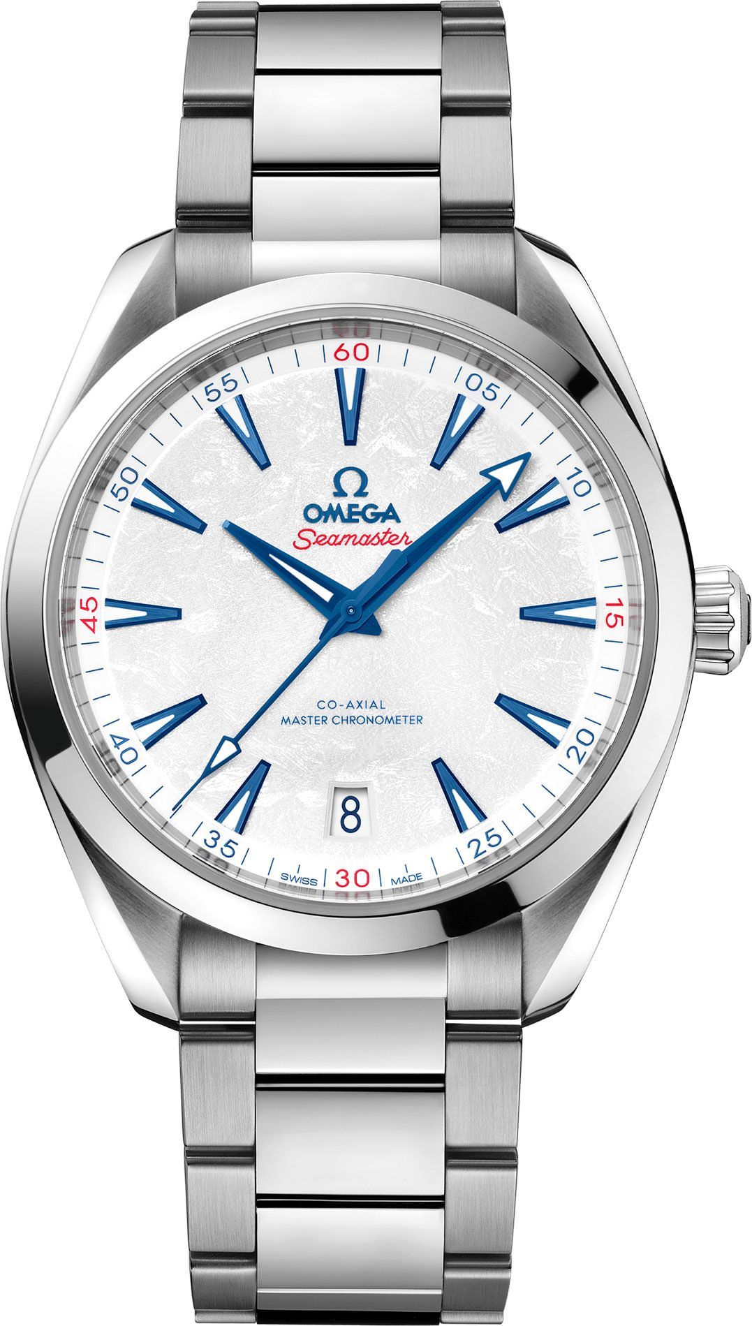 Omega Seamaster Aqua Terra White Dial 41 mm Automatic Watch For Men - 1