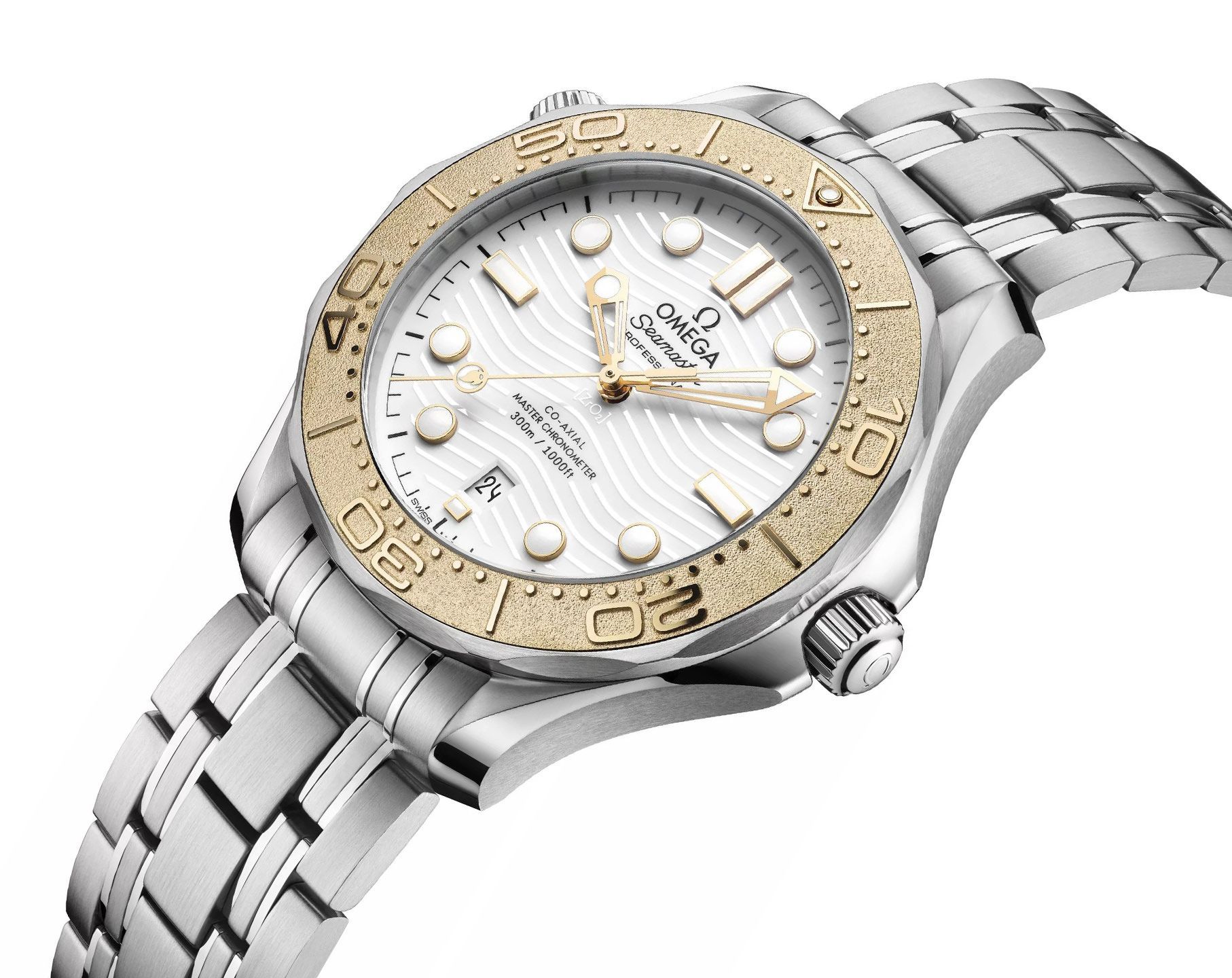 Omega Seamaster Diver 300M White Dial 42 mm Automatic Watch For Men - 2