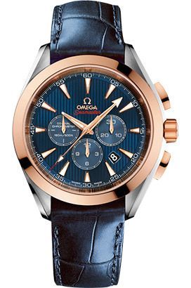 Omega Seamaster Aqua Terra Blue Dial 44 mm Automatic Watch For Men - 1