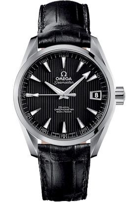 Omega Seamaster Aqua Terra Black Dial 39 mm Automatic Watch For Men - 1