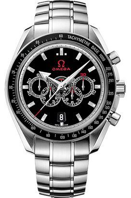 Omega Olympic Collection 44 mm Watch in Black Dial For Men - 1