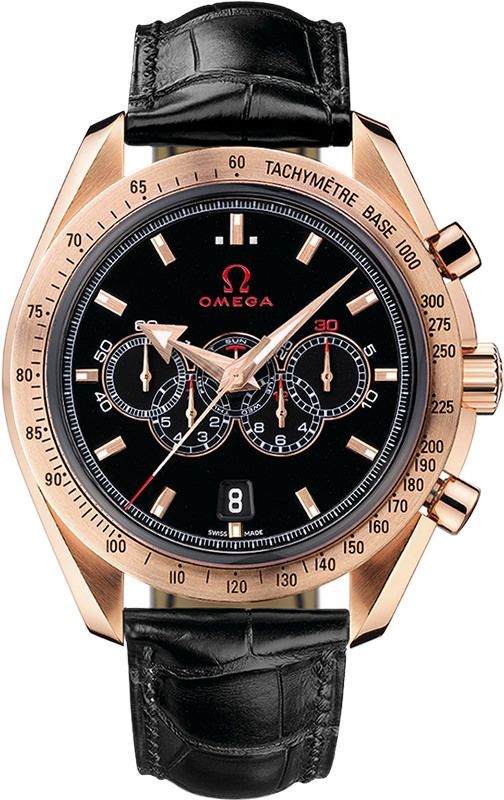 Omega Specialities Olympic Collection Black Dial 44.25 mm Automatic Watch For Men - 1
