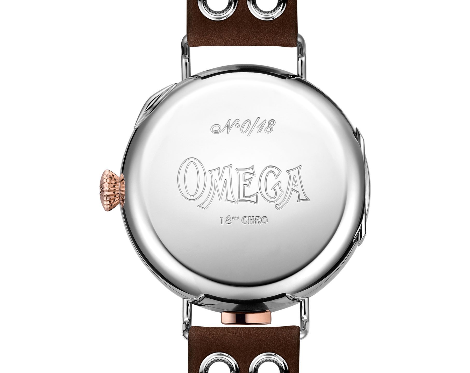Omega  47.5 mm Watch in White Dial For Men - 2