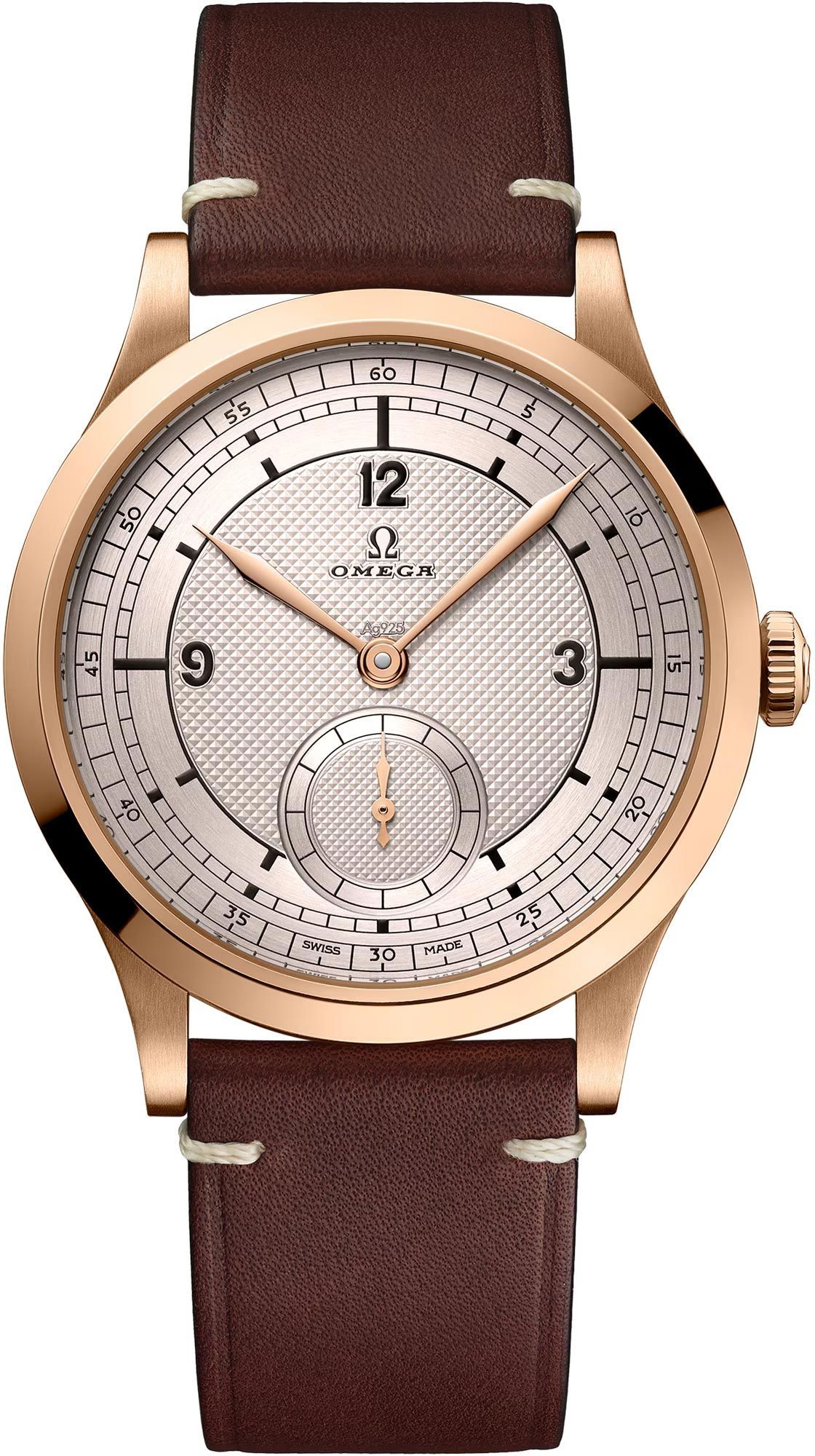 Omega Specialities  Brown Dial 39 mm Manual Winding Watch For Men - 1