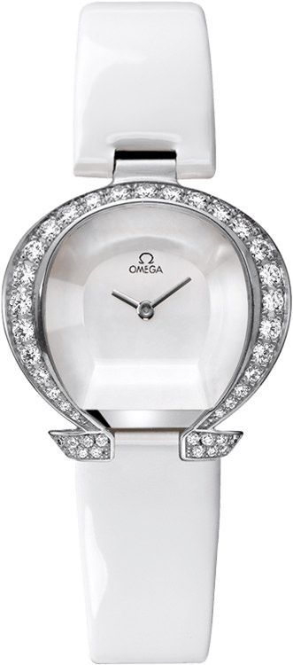 Omega Omegamania 27 mm Watch in White Dial For Women - 1