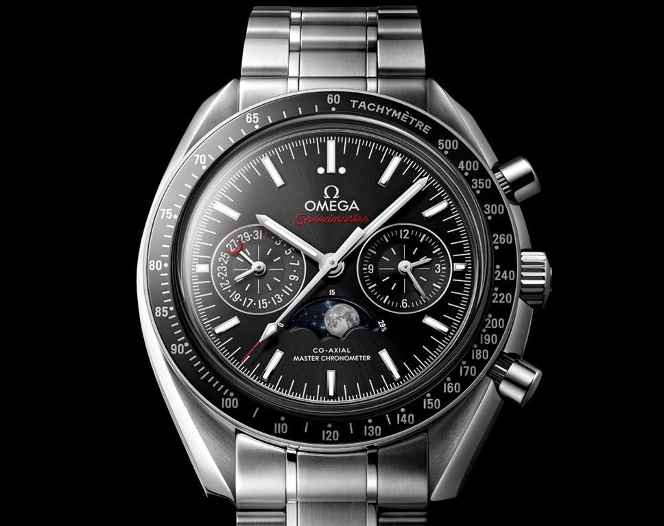 Omega Speedmaster Two Counters Black Dial 44.25 mm Automatic Watch For Men - 3