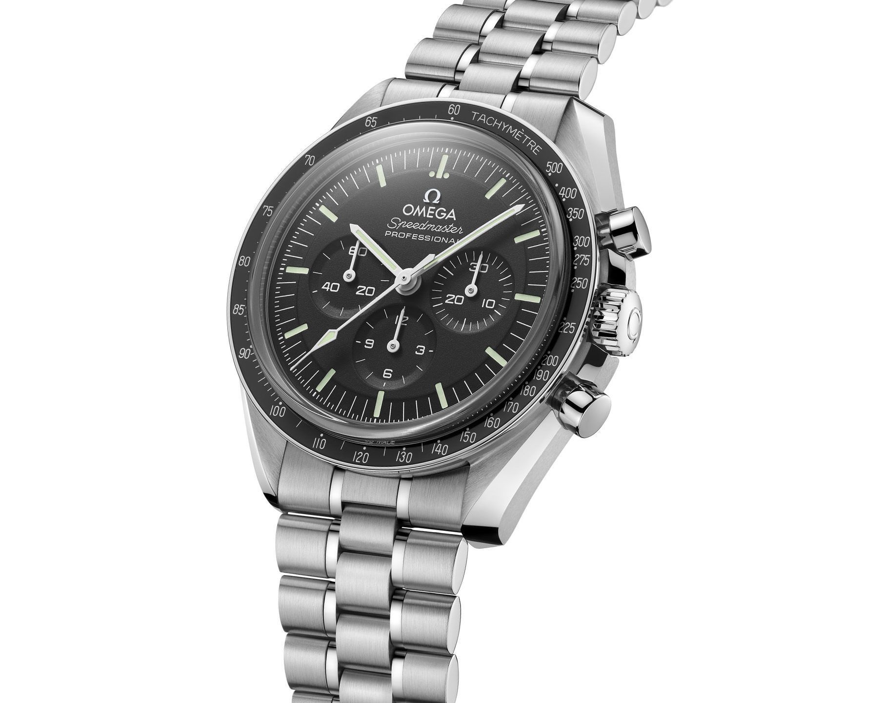 Omega Moonwatch 42 mm Watch in Black Dial For Men - 3