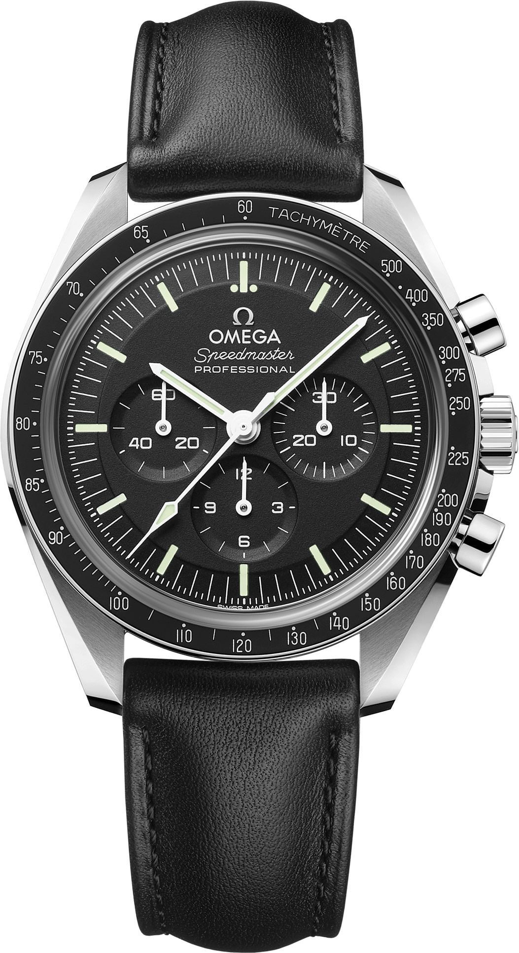 Omega Speedmaster Moonwatch Black Dial 42 mm Manual Winding Watch For Men - 1