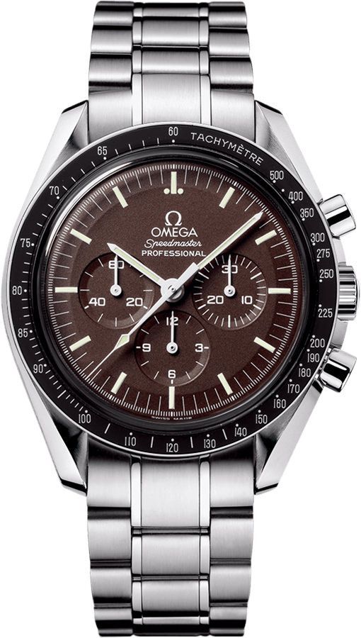 Omega Speedmaster  Brown Dial 42 mm Mechanical Watch For Men - 1