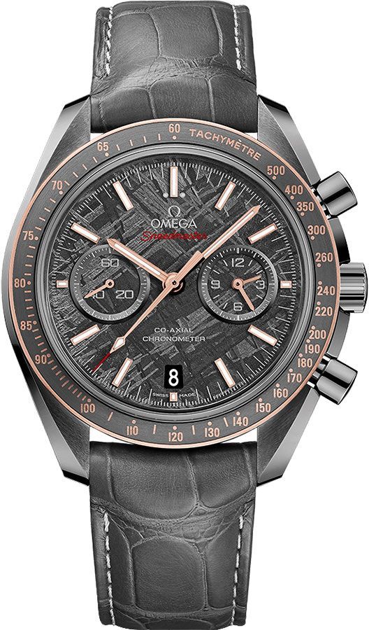 Omega Speedmaster Dark Side of The Moon Grey Dial 44.2 mm Automatic Watch For Men - 1