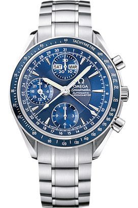 Omega  40 mm Watch in Blue Dial For Men - 1