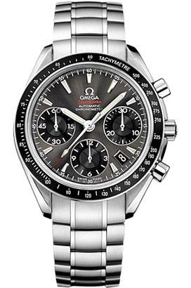 Omega Speedmaster Date/Day Date Grey Dial 40 mm Automatic Watch For Men - 1