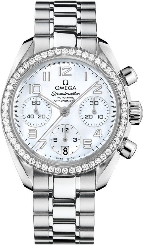 Omega  38 mm Watch in MOP Dial For Men - 1