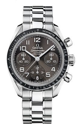Omega  38 mm Watch in Grey Dial For Men - 1