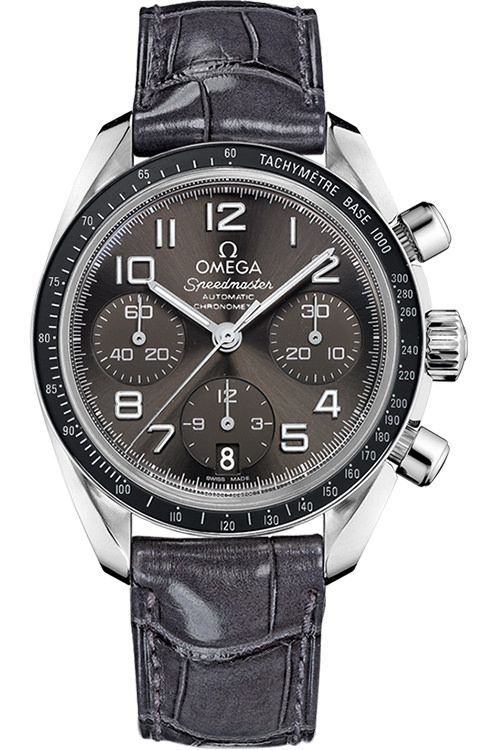 Omega Speedmaster 38 mm Watch in Grey Dial