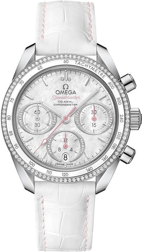 Omega Speedmaster  MOP Dial 38 mm Automatic Watch For Women - 1