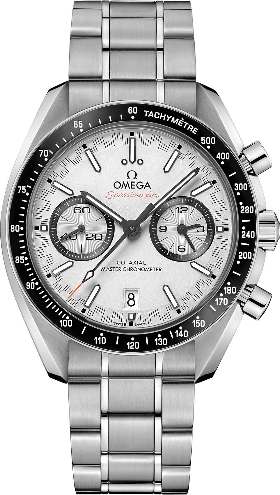 Omega Two Counters 44.25 mm Watch in White Dial For Men - 1
