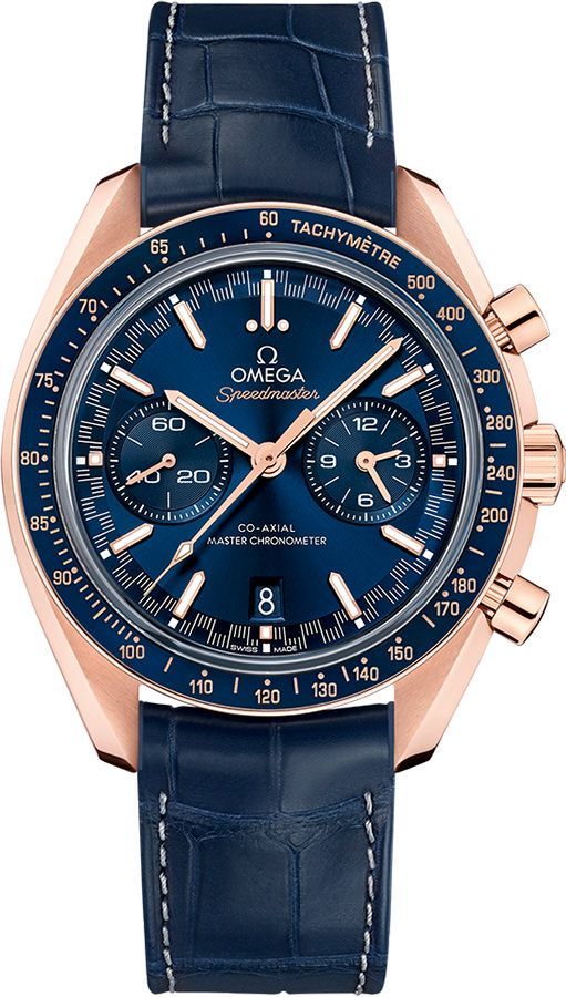 Omega Speedmaster Racing Blue Dial 44.2 mm Automatic Watch For Men - 1