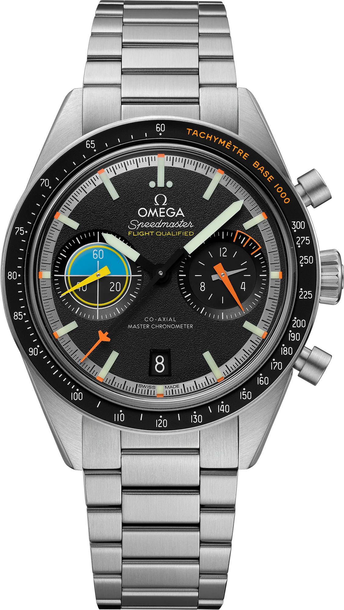 Omega Speedmaster Two Counters Black Dial 40.85 mm Automatic Watch For Men - 1
