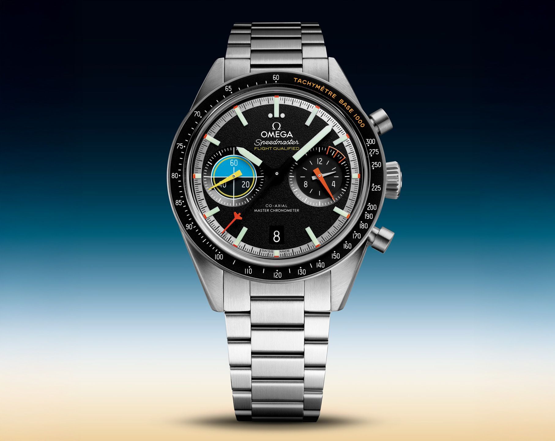 Omega Speedmaster Two Counters Black Dial 40.85 mm Automatic Watch For Men - 3