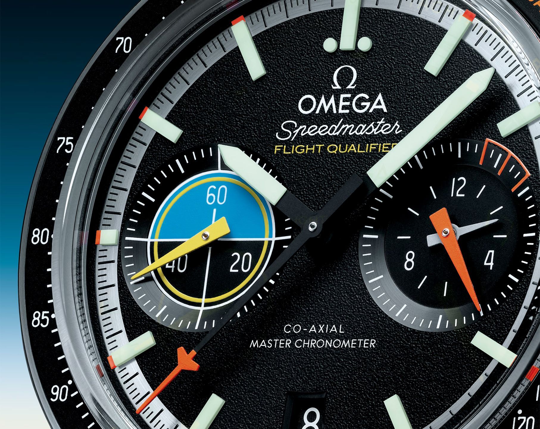 Omega Speedmaster Two Counters Black Dial 40.85 mm Automatic Watch For Men - 4