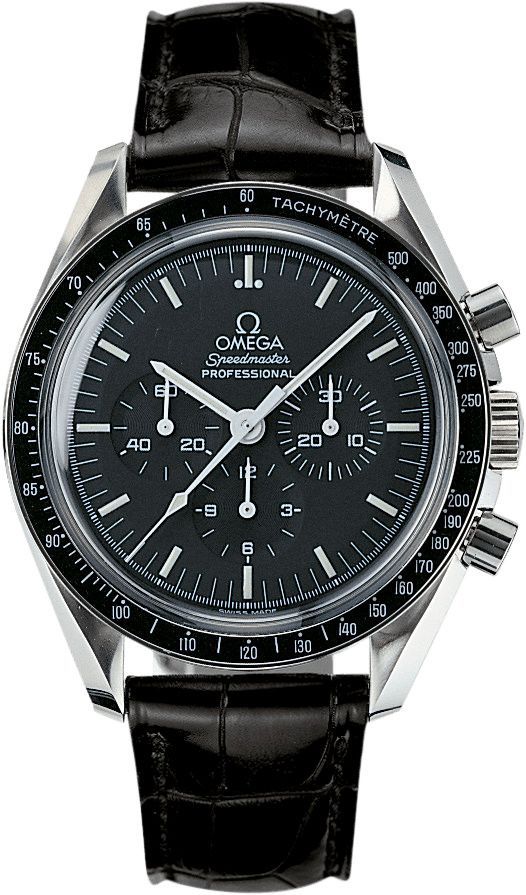 Omega  42 mm Watch in Black Dial For Men - 1