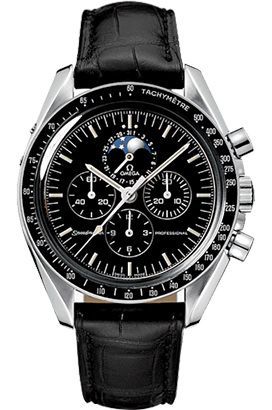 Omega Speedmaster  Black Dial 42 mm Automatic Watch For Men - 1