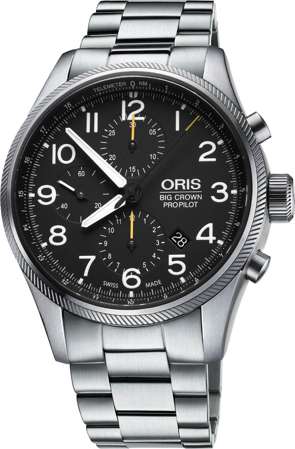 Oris Big Crown Pro Pilot 44 mm Watch in Black Dial For Men - 1